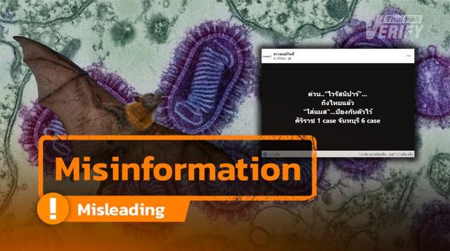 False claim of Nipah virus: DDC confirms no case found in Thailand