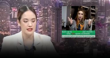 ตรวจสอบแล้ว : คลิปผู้ประกาศ Thai PBS รายงานข่าว "แอน จักรพงษ์" ชวนลงทุนได้ผลตอบแทน 5 แสนบาท ใน 1 เดือน แท้จริงสร้างจาก Deepfake