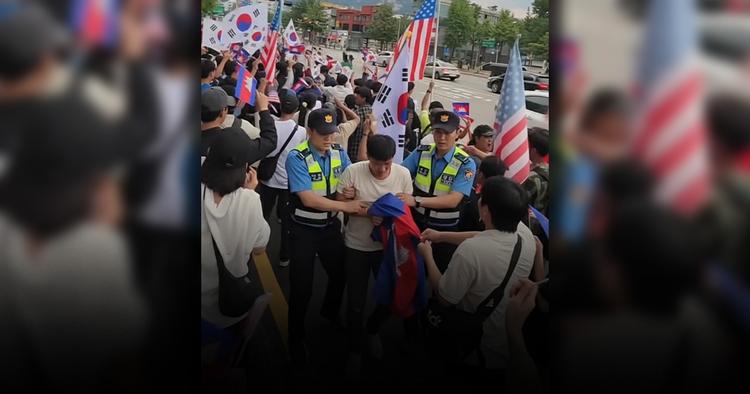 ตรวจสอบแล้ว: โพสต์เฟซบุ๊กอ้าง “ตำรวจเกาหลีใต้จับกุมผีน้อยเขมร” แท้จริงสร้างจากคลิปเก่า+AI