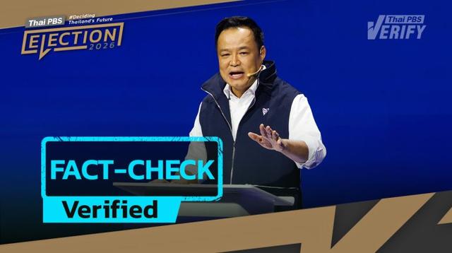 Fact check: Anutin’s remarks on “repaying a 2,400-baht debt” via “Khon La Khrueng Plus” stimulus. Academics view this as attempt to persuade eligible voters, pointing out that 2026 budget already exists.