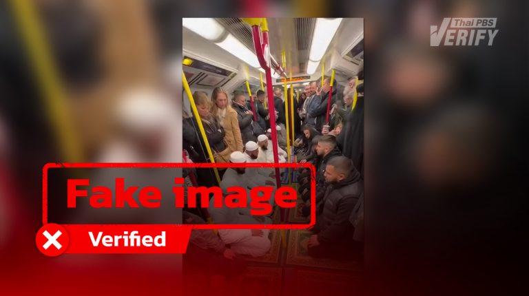 Viral Clip “Praying Across the London Underground” Created with AI